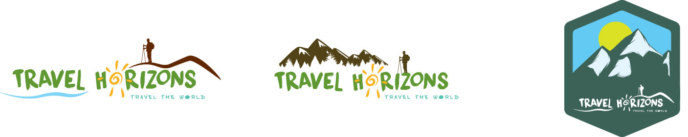 Travel Horizons Logos Proposals